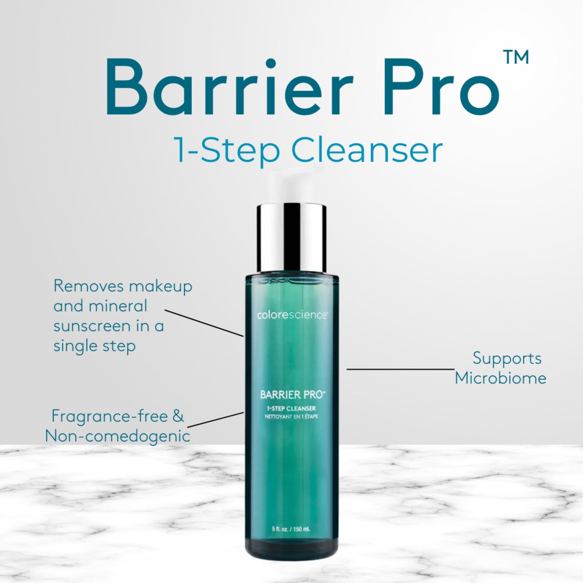 Benefits of Colorescience Barrier Pro 1-Step Cleanser