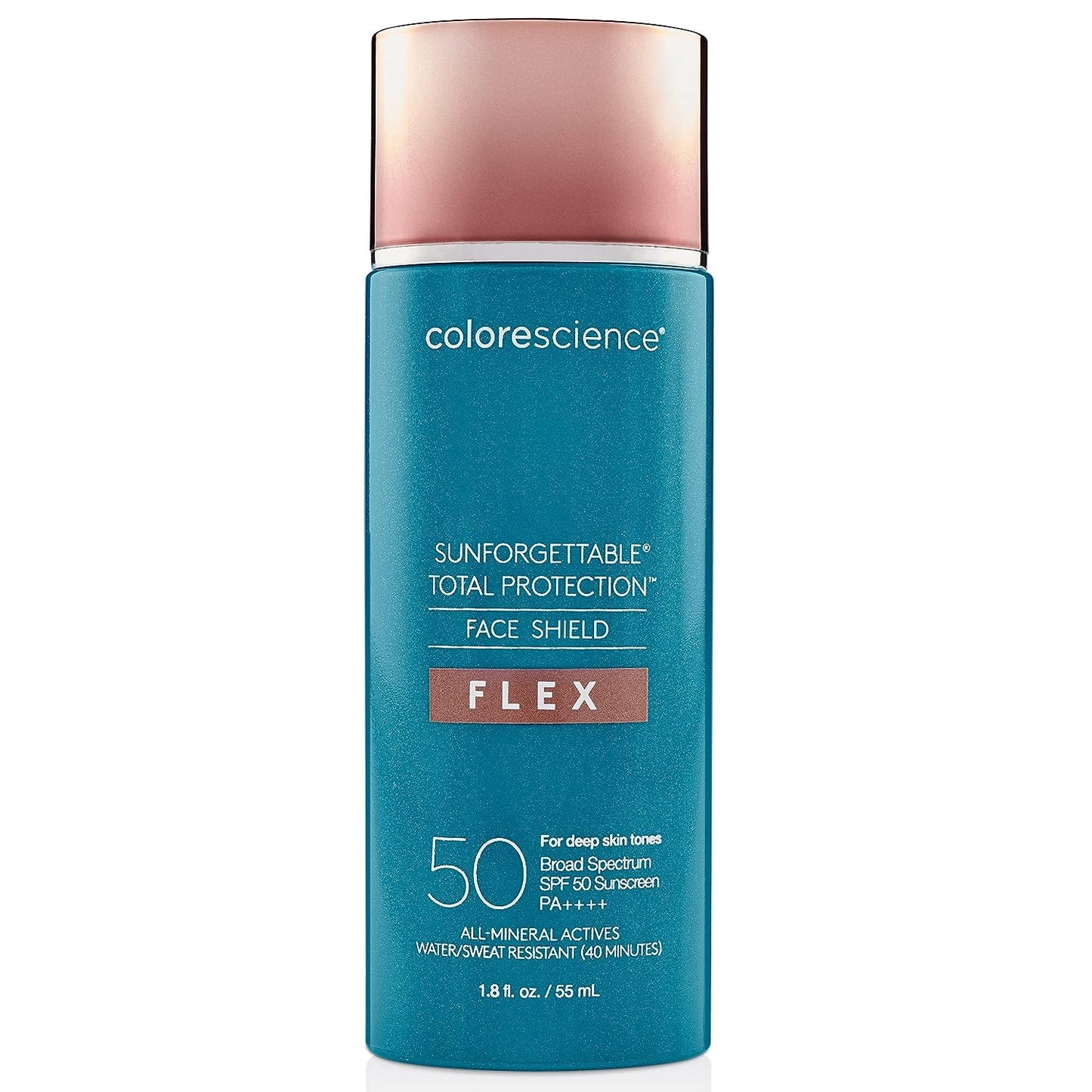 Colorescience Face Shield Flex SPF 50 in Deep shade