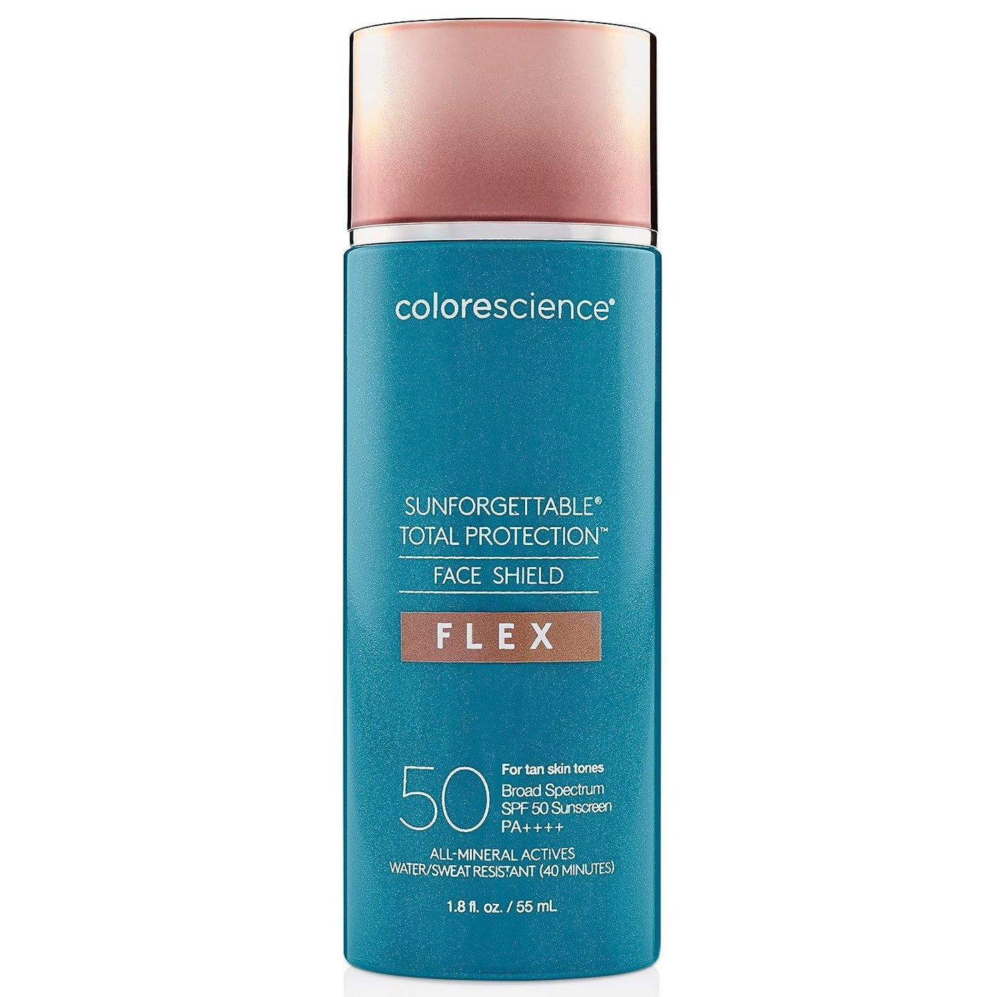 Colorescience Face Shield Flex SPF 50 in Tan shade