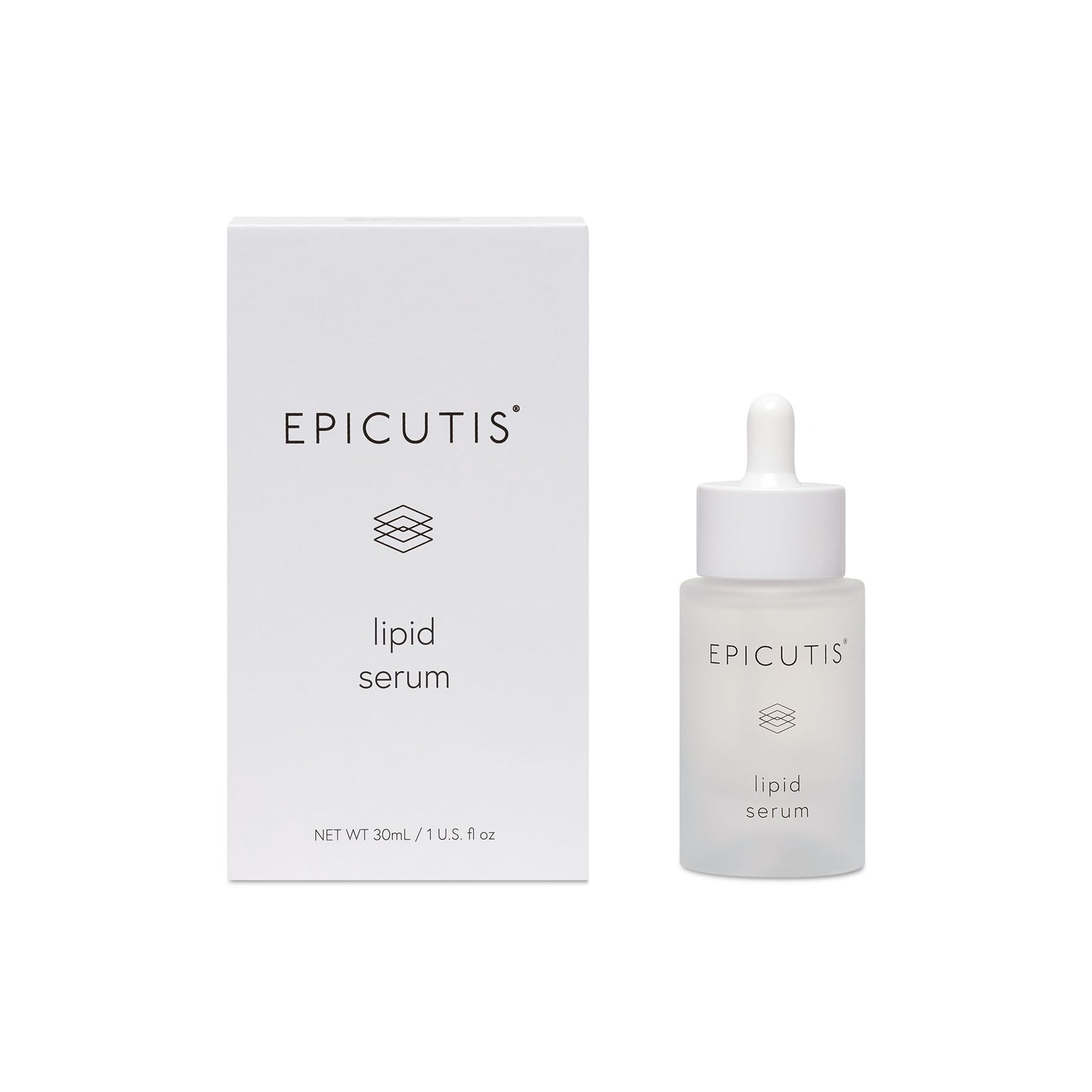 Epicutis Lipid Serum Bottle and Box Packaging