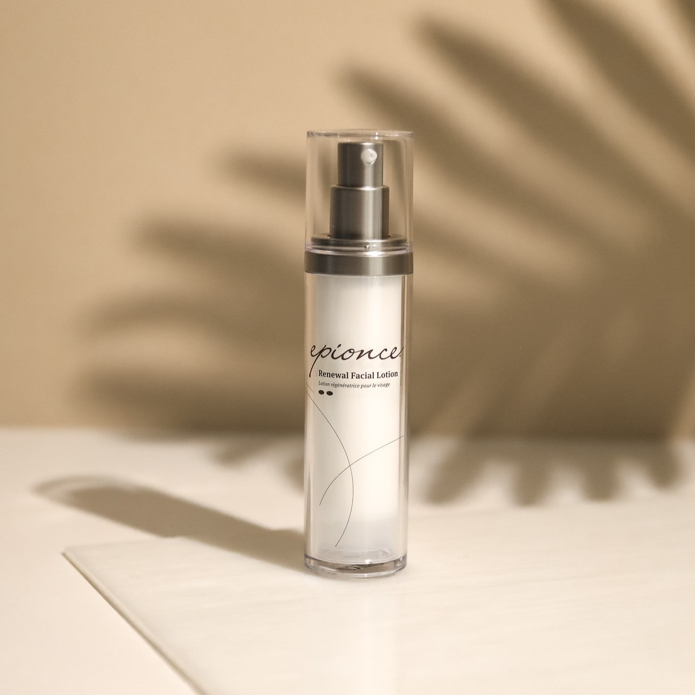 Epionce Renewal Facial Lotion on lifestyle background