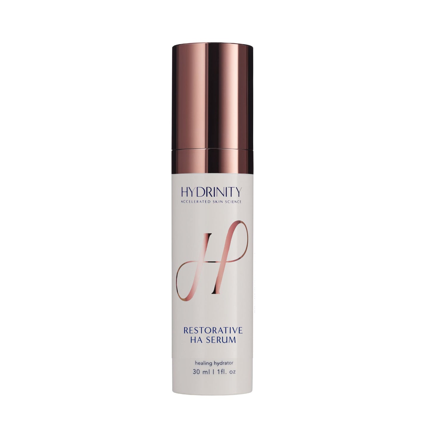Photo of the Restorative HA Serum from Hydrinity Skincare
