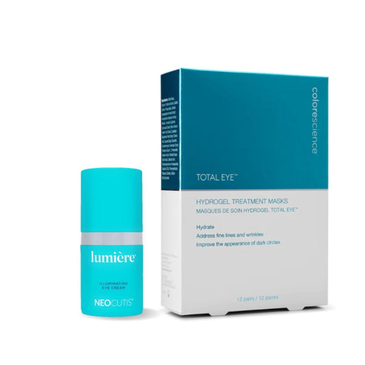 Neocutis Lumiere Firm and Colorescience Hydrogel Eye Masks