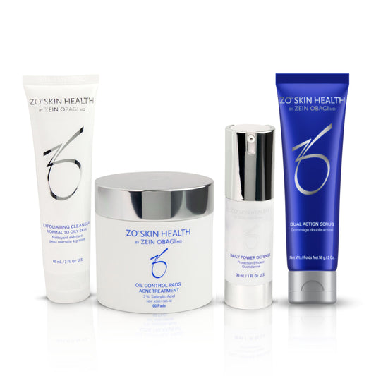 ZO Skin Health Acne Control Kit with 4 skincare products