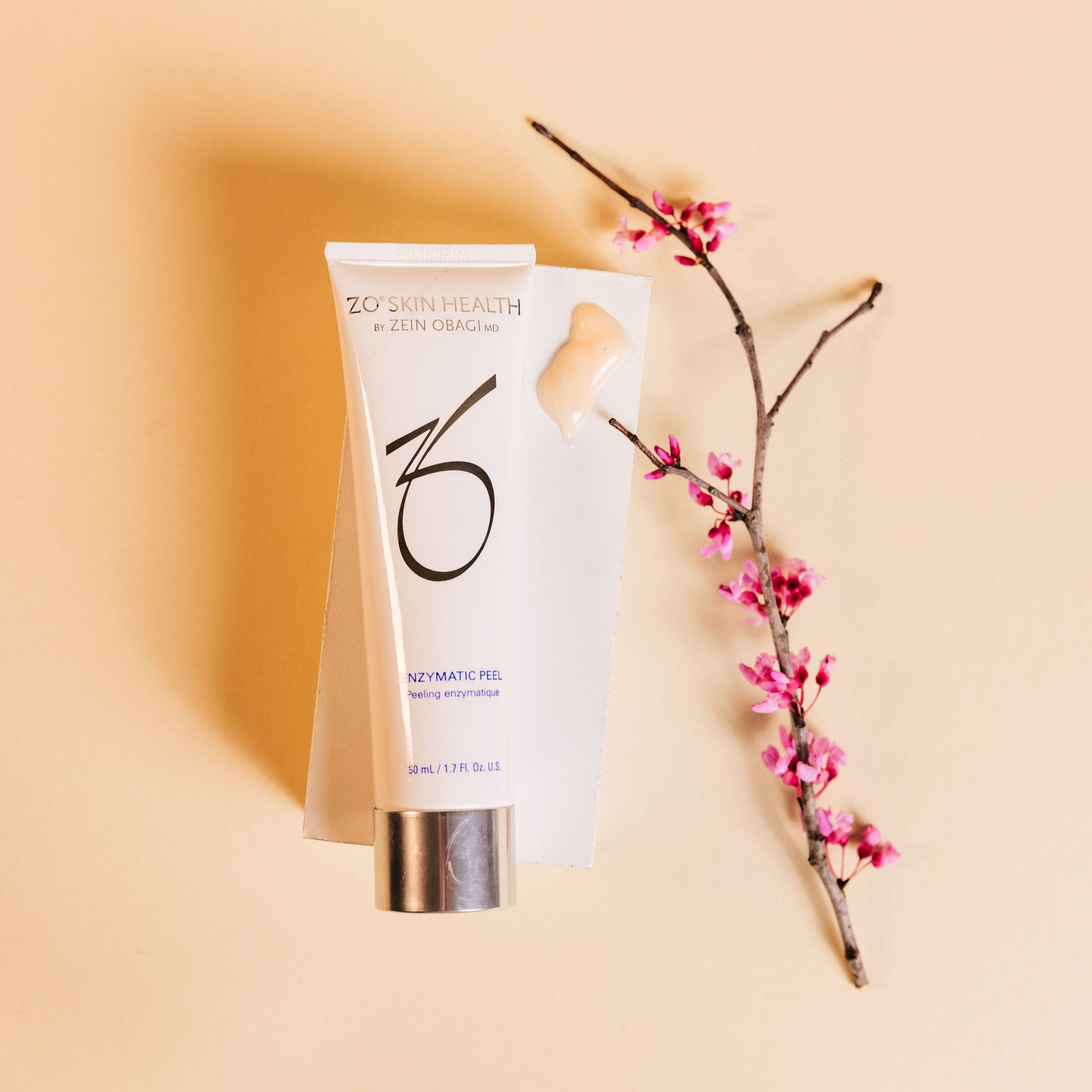 ZO Skin Health Enzymatic Peel on lifestyle background