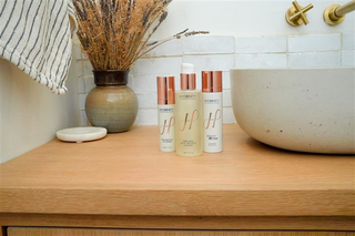 Hydrinity product bottles and boxed packaging