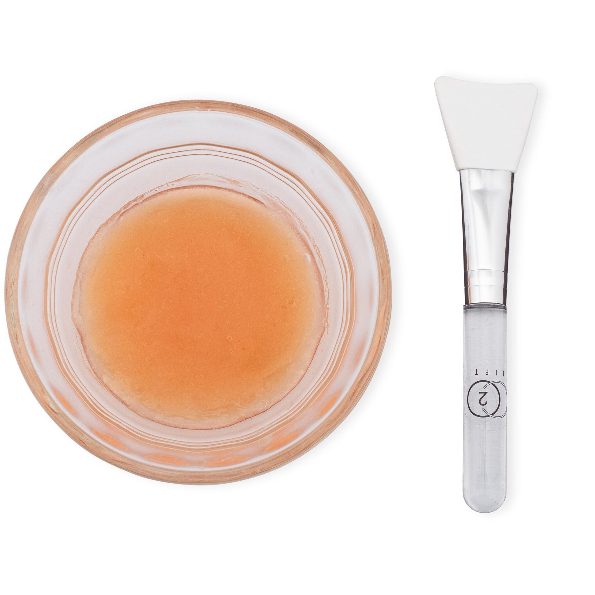 CO2Lift Pro carboxytherapy gel in a jar with the applicator brush