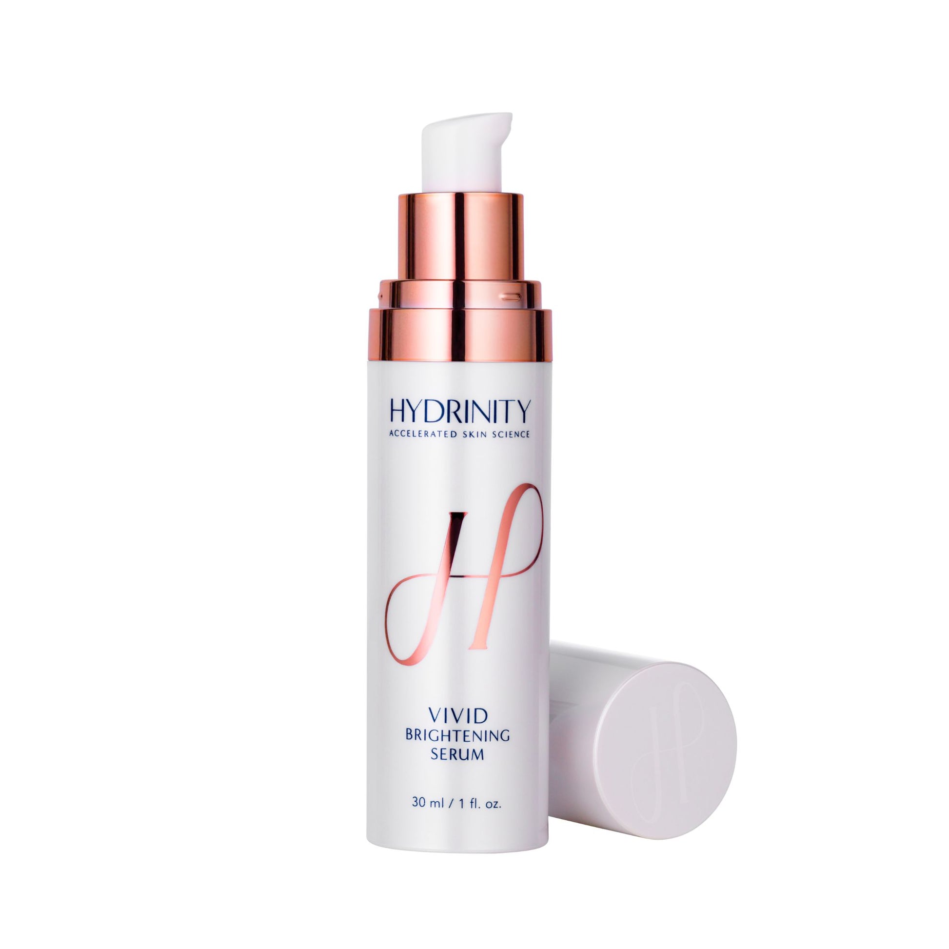 Photo of Hydrinity Brightening Serum without the top on