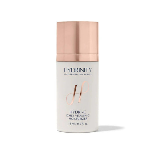 Hydrinity HYDRI-C Moisturizer in 15ml travel size bottle