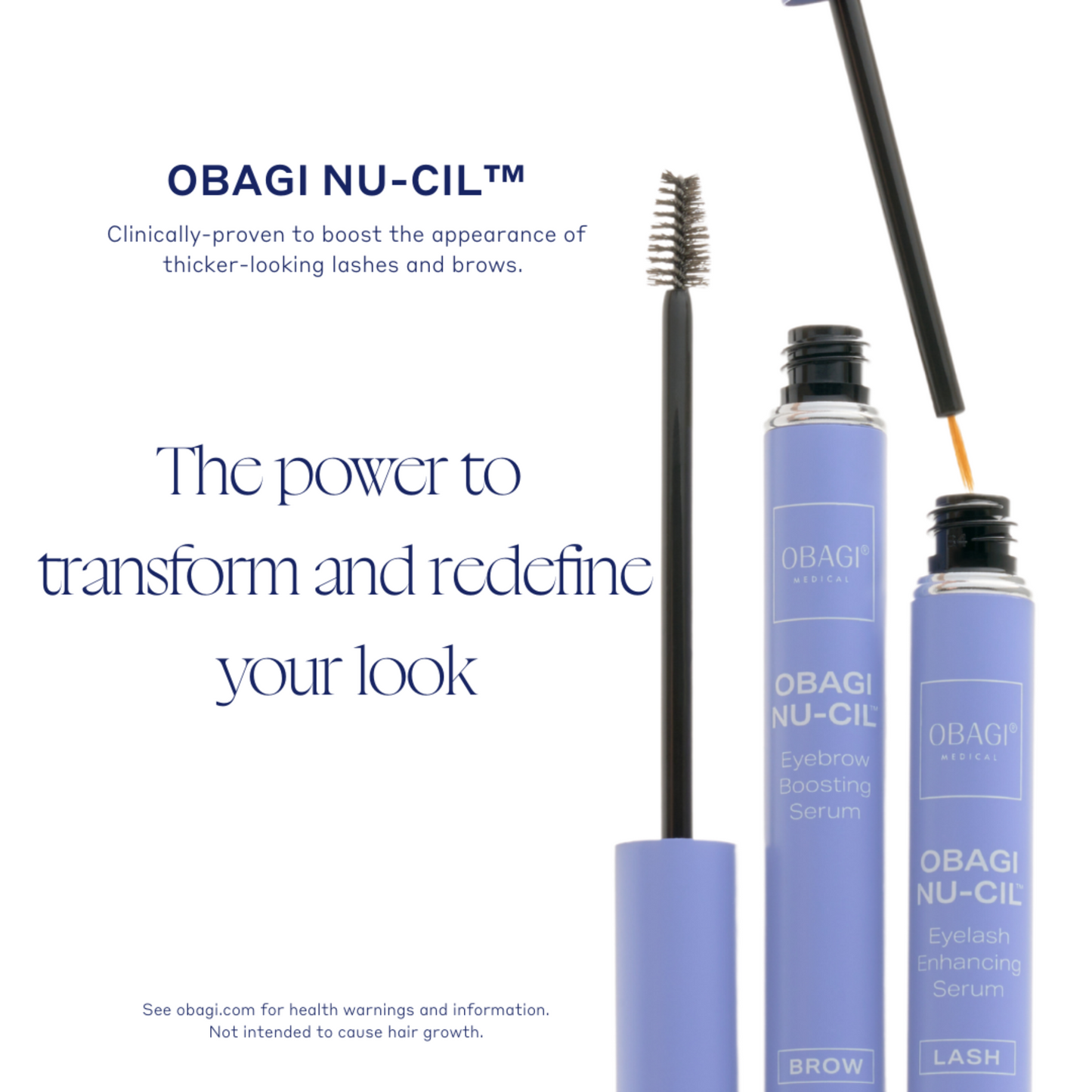 Features of the Obagi Eyebrow and Eyelash Set