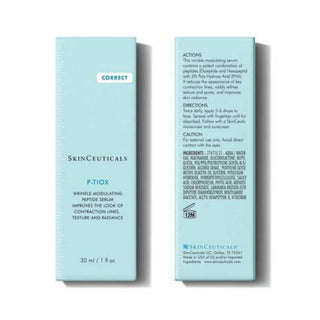 SkinCeuticals P-TIOX serum box packaging on a white background